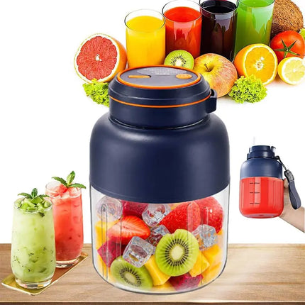 1300ml Wireless Juicer Cup 38-blade Rechargeable Juicer With Ice Crushing Portable Travel Juicer For Shake Fruits Vegetables
