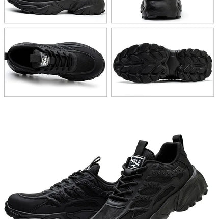 white work shoes lightweight comfortable safety shoes man women work shoes with a steel toe puncture proof safety work sneakers