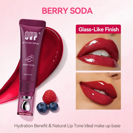 Fruit-flavored Enhancing Complexion Lip Serum, Hydrates and Moisturizes, Does Not Stick To The Cup, Convenient for Daily Use