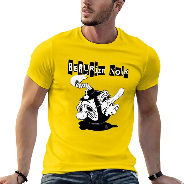 Berurier Noir T-Shirt baggy shirts sweat boys animal print big and tall t shirts for men