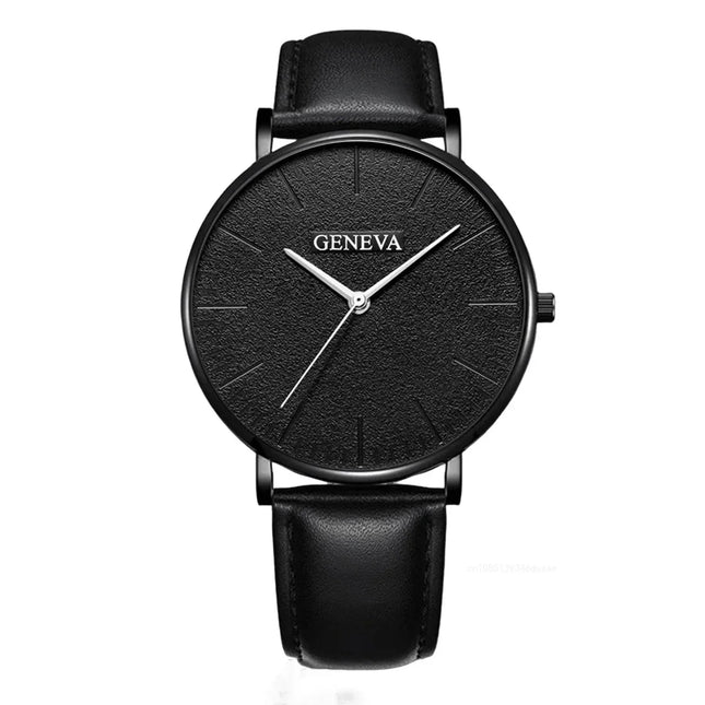 4pcs Men Watch Set with Bracelet Jewelry Business Quartz Watch Casual Bracelet Watch Set Men Sports Trend Wristwatches