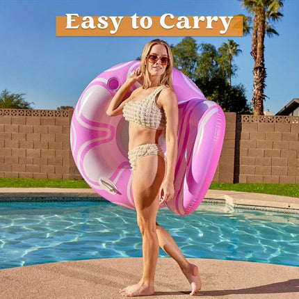 Inflatable Pool Floats Chair River Tube Pool Floaties Sofa Floating Chair Mesh Bottom Swimming Pool Party Toys Lounger Lake Raft