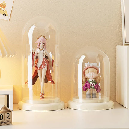 Display Rack Storage Box Collector With Transparent Single Doll Model Small Ornaments Hand Cabinet