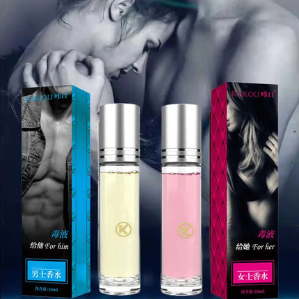 10ML Roll-on Unisex Ball Men's Essential Oil Attracts The Opposite Sex Charming Aromatic Fresh Light Scent Dating Gift