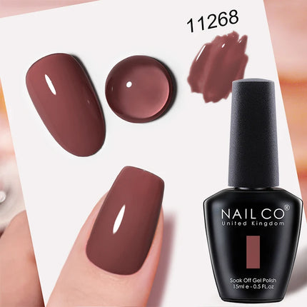 NAILCO Gel Nail Polish 15ml Hema TPO Free Nail Art Vernis Semi Permanent UV Gel Polish Nail Manicure Nail Varnish Ongle Top Coat