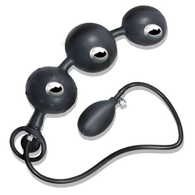 three-ball inflatable anal suppositories, posterior court anal suppositories, female sex toys, prostate massage, adult sex toys
