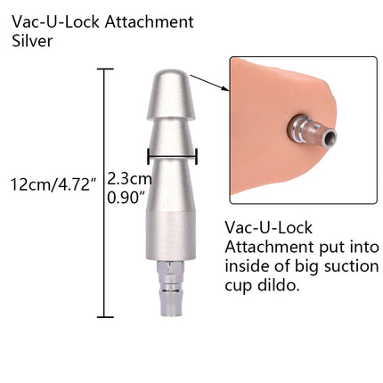 ROUGH BEAST Sex Machine Dildo Attachment for Vac-U-Lock Masturbation Machine Women and Man Anal Plug Sex Toy Masturbator Product