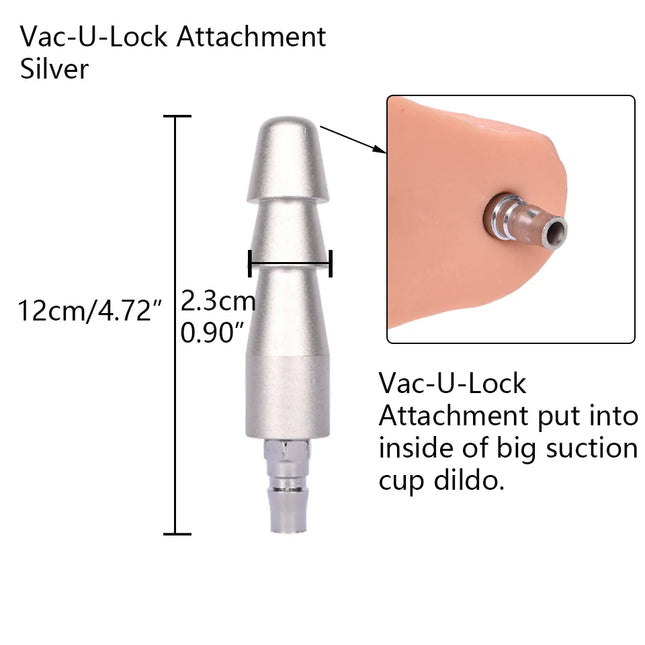 ROUGH BEAST Sex Machine Dildo Attachment for Vac-U-Lock Masturbation Machine Women and Man Anal Plug Sex Toy Masturbator Product