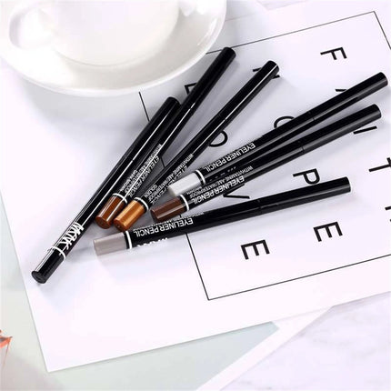 3Pcs Waterproof & Sweat-Proof Black Eyeliner Pencil - Long-LastingSmudge-Proof for Bold Eye Makeup, Easy Glide Formula for Perfe