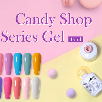 Arte Clavo 8ML Gel Nail Polish Macaron Pink Color Cheap Base Coat Primer Semi-Permanent UV Nail Enamel Varnish All For Nail Art