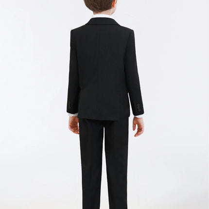 Boys Suits Colorful Formal Suits 5 Piece Slim Fit Dresswear Suit Set School Uniforms
