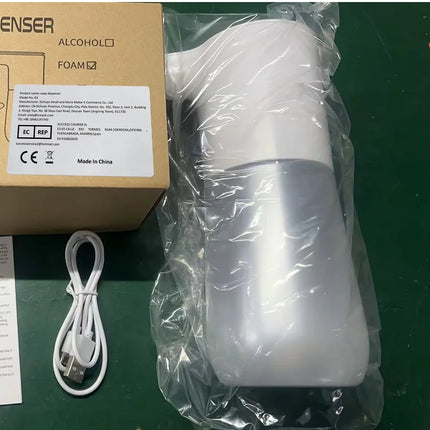 HOMEFISH Smart Sensor Automatic Soap Dispenser 350ml USB Charging Contactless Soap Foam Dispenser Hand Sanitizer Machine