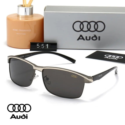AUDI Luxury Polarized Sunglasses Men UV Anti-Glare Driving Fishing Cycling Outdoor Beach Hiking Sunglasses