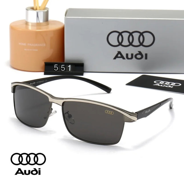 AUDI Luxury Polarized Sunglasses Men UV Anti-Glare Driving Fishing Cycling Outdoor Beach Hiking Sunglasses