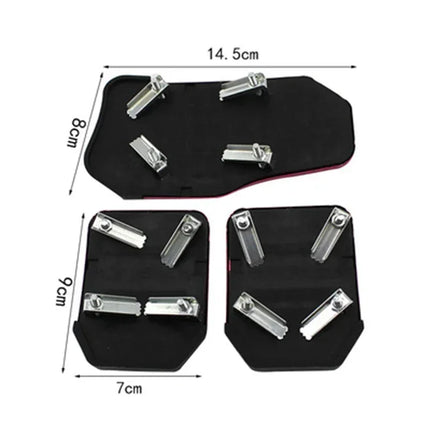 Automotive universal anti-skid pedal cover, interior modification, pedal personality modification accessories, anti-skid pedal