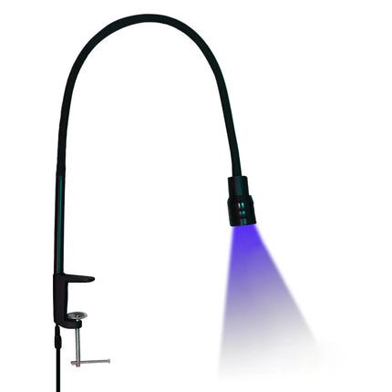 10W desktop adjustable purple light eyelash beauty lamp, false eyelash extension UV glue curing lamp, LED phototherapy lamp