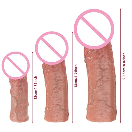 Sex Toys Women's Realistic Big Dildo Jelly Dildo Women Anal Huge Dildo Sex Toys Clitoris Double Penetration Masturbators 18