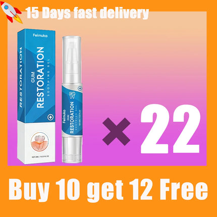 Damaged Gum Repair Care Gel Gum Pain Sensitivity Relief,Deep Cleaning Teeth Stain Tartar Remover,Anti-Cavity Daily Oral Care Gel