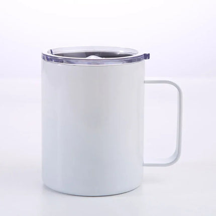Sublimation Blank Straight Cup Stainless Steel Water Bottles Tumbler Coffee Mug Cup Vacuum Flasks DIY Insulated Thermos 6OZ-30OZ