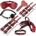 7pcs-Crocodile Red