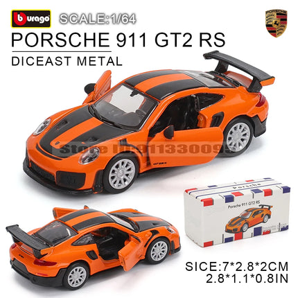Bburago 1:64 Volkswagen Golf LAMBORGHINI sian fkp 37 Car Model Collection Kids Xmas Gift Toys for Boys Ferrari  Benz Volkswagen