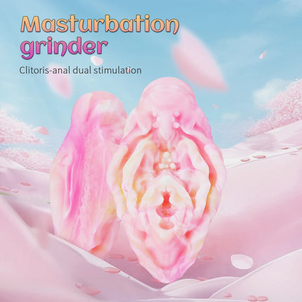 1 Pack X-S Color Grinder Friction Sex Toys, Fantasy Liquid Silicone Adult Couple Flirting Toys, Sensory Friction Increased Stimu
