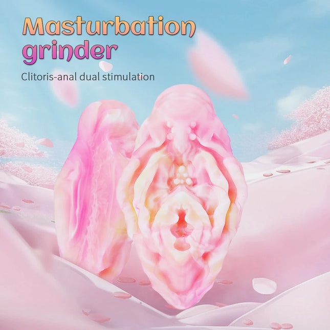 1 Pack X-S Color Grinder Friction Sex Toys, Fantasy Liquid Silicone Adult Couple Flirting Toys, Sensory Friction Increased Stimu