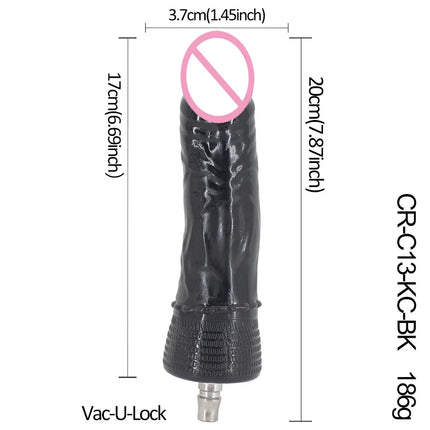 FREDORCH Vac-U-Lock Dildos Sex Machine Attachment for Women Men Masturbation Sex Toys Adult Automatic Vibrator Love Machine Toys