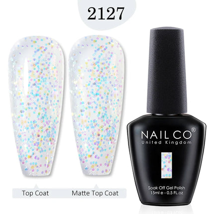 NAILCO Red Colors Series 15ML Nail Gel Polish Nail Supplies Semi Permanent For Nail Art Manicure Soak Off LED UV Hybrid Varnish