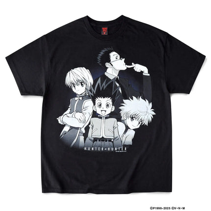 HUNTER X HUNTER X GEEKS RULE SILKCREEN PRINTING T SHIRT Women Men Overszied Y2k High Quality Cotton Loose Female Male Clothing