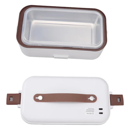Electric Lunch Box Rapid Heating Waterproof High Capacity 0.4L 1 Layer Portable Warmer Lunch Box For Office School Home