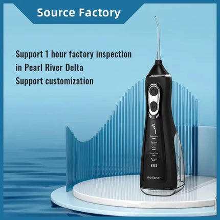 Portabal Electric Oral Irrigator Waterproof Intelligent Water Flosser 5-speed Adjustment Teeth Cleaner Mouth Washing Machine