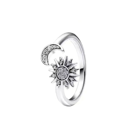 Hot Selling New 925 Silver,Heart-shaped,Snake Shaped,Snowflake Ring suitable for European Women' Holiday Gifts,Exquisite Jewelry