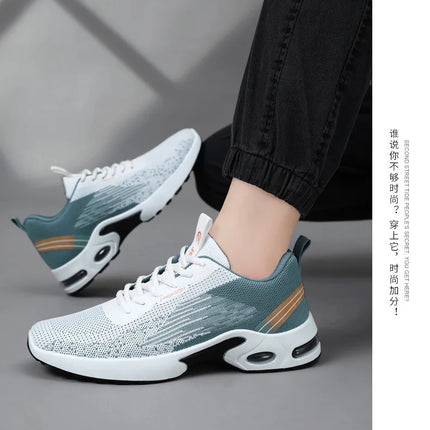 Ultralight Running Shoes for Men Casual Breathable Mesh Sneakers Anti-slip Fashion Solid Colour Men's Shoes Plus Size 47