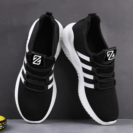 Lightweight Men's Running Shoes Outdoor Breathable Men Sports Shoes Anti-slip Male Sneakers Fashion Flexible Tennis Lace-up 3744