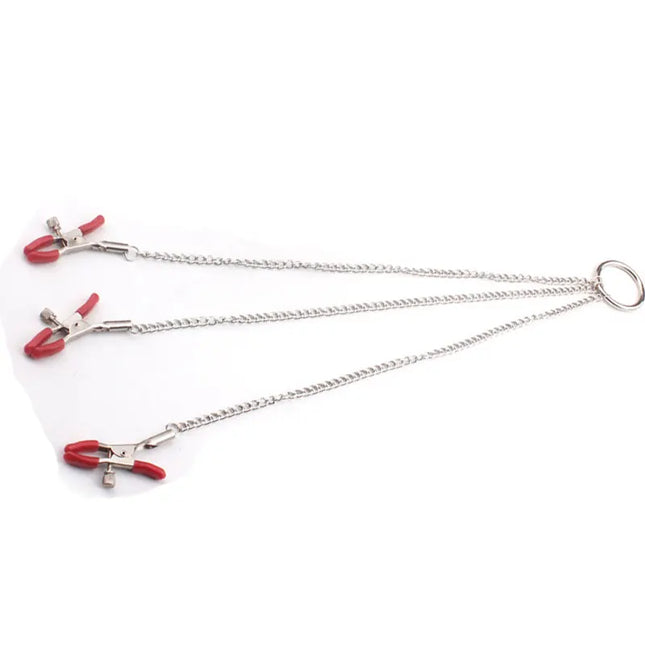 Sexy Toys For Women Nipple Clamps Powerful Magnetic Orbs Clitoris Stimulate BDSM Bondage Set Adults Couples Games Sex Products
