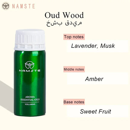 NAMSTE 100ML Hotel Essential Oil Home Aromatherapy Aromatic Oils Fragrance Scent Electric Smell Air Freshener Aroma Diffuser