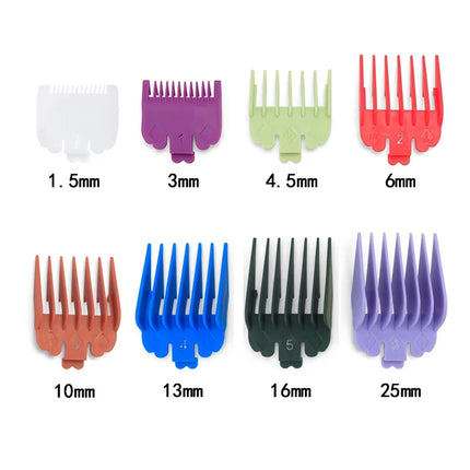 Universal Hair Clipper Guards Barber Trimmer Attachment Limit Combs Professional Barber Accessories Replacement Set Limit Combs