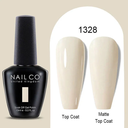 NAILCO Winter Series Color Gel Nail Polish 15ML Semi Permanent Soak Off Gel Varnishes Super Texture Gorgeous Nail Manicure Art