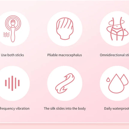 Powerful Vibrator Dildos Wand for Women 10 Modes Clitoris Stimulator G Spot Vagina Massager Female MasturbatorSex Toys Adults 18