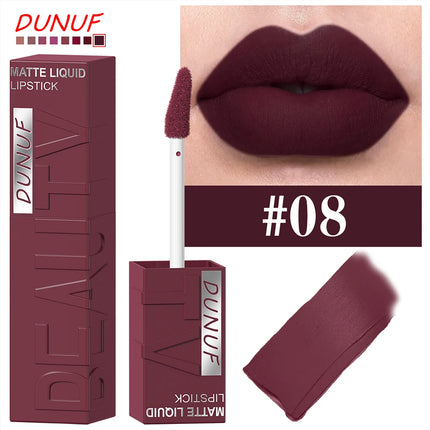 Lip Gloss Lipstick Easy To Color Waterproof Easy-color Sweat-proof Non-stick To Cups, Y2K Fancy Fashion Suitable For Christmas