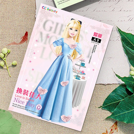 Princess Dress Up Toys Preschool Learning Toys Magnetic Dress Up Set Magnet People Clothes Cultivate Aesthetics for Girls Boys