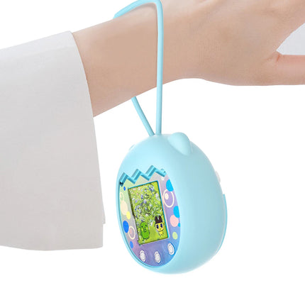 Silicone Comprehensive Protection Case Cartoon Animal Shaped E-pet Machine Protector Waterproof with Lanyard for Tamagotchi Pix
