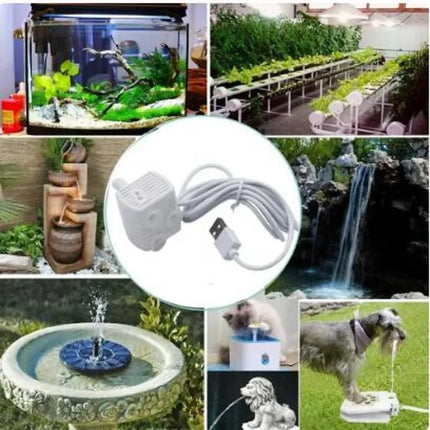 Water Pump Pet Cat Water Fountain Anti-dry Burning Motor Replacement for Cat Flowers Drinking Bowl Water Dispenser Pet Products