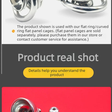 Stainless Steel Penis Plug for Chastity Cage Penis Abstinence Detachable Urethra Dilator Catheter Negative Cb Lock Sissy Sex Toy