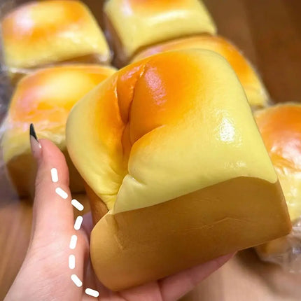 Realistic 3D Bread Squishy Toy Ultra Slow Rising Squeeze Fidget Toy Portable  Soft Stress Relief Sensory Toy for Adults