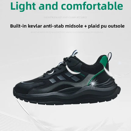 Steel Toe Shoes for men women comfortable lightweight work safety shoes Anti-Puncture safety toe sneakers work protection boots
