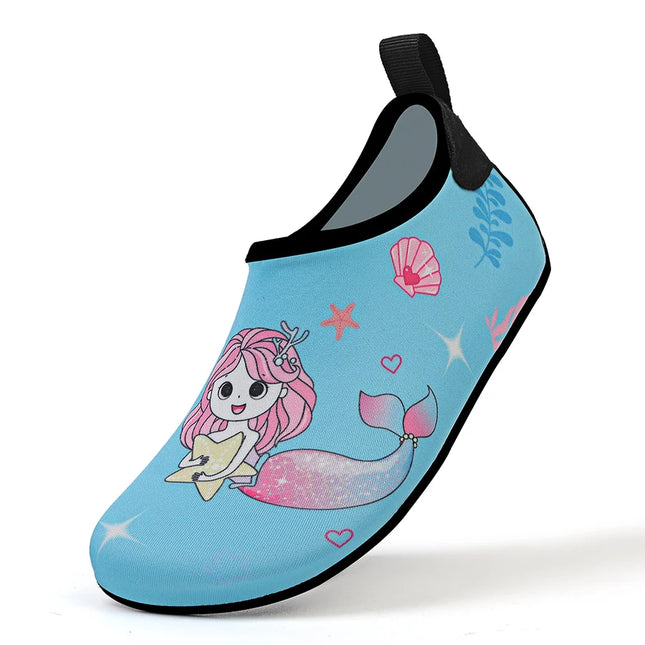 Children Beach Shoes Baby Soft Floor Indoor Slipper Snorkeling Swim Socks Boys And Girls Anti-Slip Home Barefoot Kids Slippers