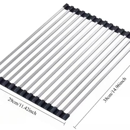 Dish Drain Storage Storage pack Dish Drying Racks Iron Kitchen Utensils Storage With Spout Drain Basket Kitchen Accessories
