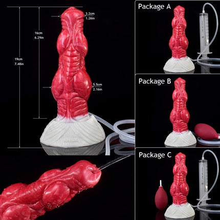 NNSX Silicone Squirting G-Spot Dildo Anal Plug with Suction Cup Prostate Massager For Men Woman Gay Adult Toy Anus Expansion